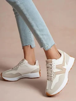Foreverfolie Sneakers^Sneakers in Beige/ Weiß