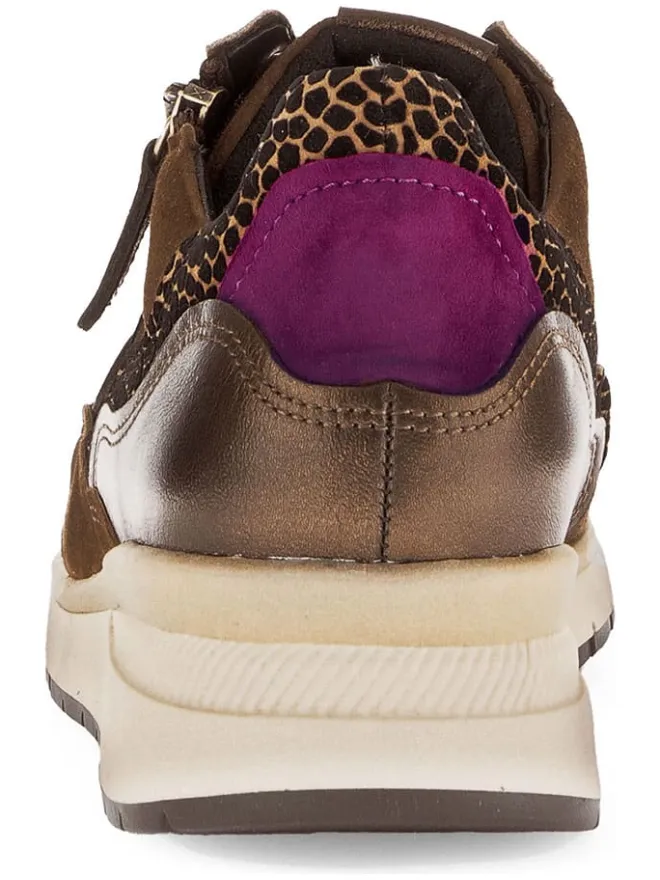 Sneakers in Braun/ Lila>Gabor Best