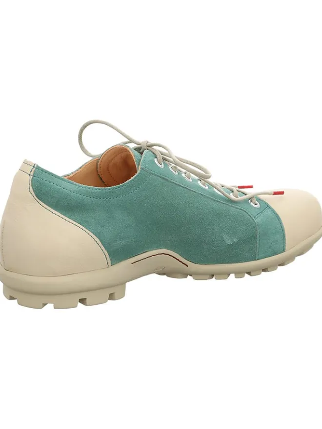 Think! Schnürschuhe^Sneakers in Creme/ Türkis
