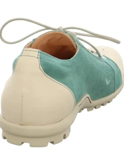 Think! Schnürschuhe^Sneakers in Creme/ Türkis