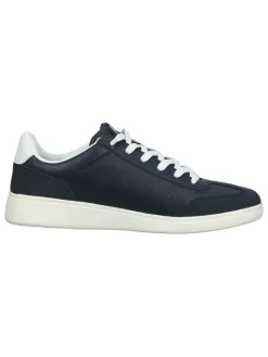 GAP Schnürschuhe^Sneakers in Dunkelblau/ Weiß