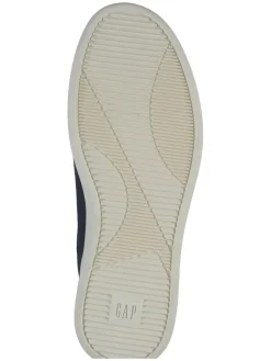 GAP Schnürschuhe^Sneakers in Dunkelblau/ Weiß