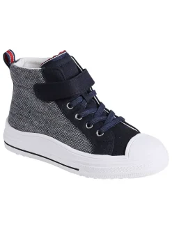 Sneakers in Dunkelblau/ Weiß/ Rot>vertbaudet Hot