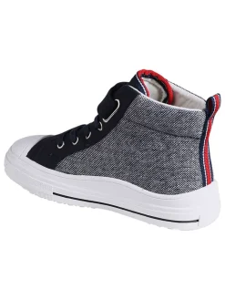 Sneakers in Dunkelblau/ Weiß/ Rot>vertbaudet Hot