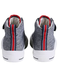Sneakers in Dunkelblau/ Weiß/ Rot><noscript><img width=