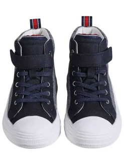 Sneakers in Dunkelblau/ Weiß/ Rot><noscript><img width=