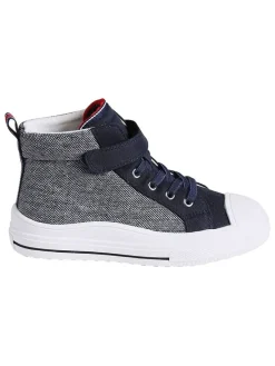 Sneakers in Dunkelblau/ Weiß/ Rot><noscript><img width=