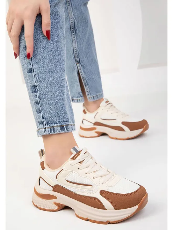 Sneakers in Hellbraun>trendyol Outlet