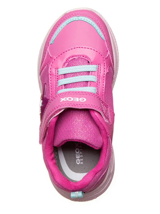 Sneakers in Pink/ Hellblau>Geox