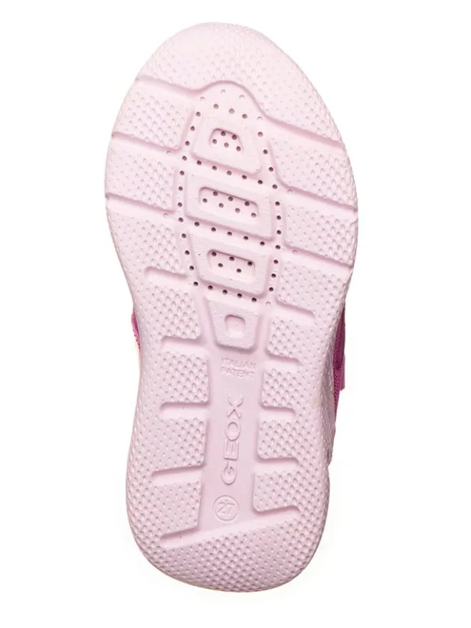 Sneakers in Pink/ Hellblau>Geox
