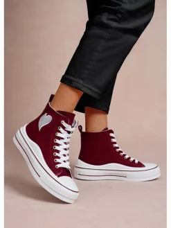 Foreverfolie Sneakers^Sneakers in Rot