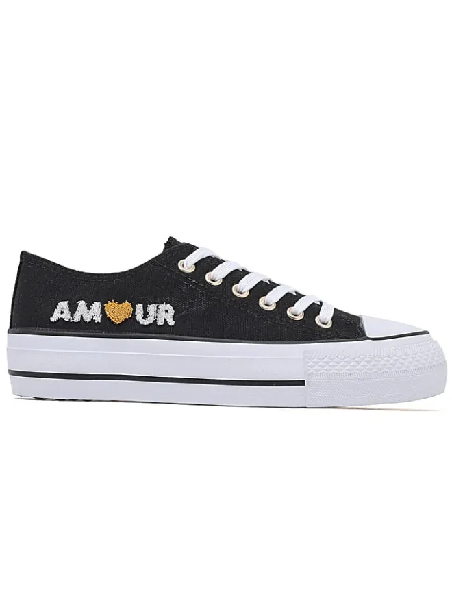 Sixth Sens Sneakers^Sneakers in Schwarz