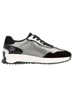 Sneakers in Schwarz/ Silber><noscript><img width=