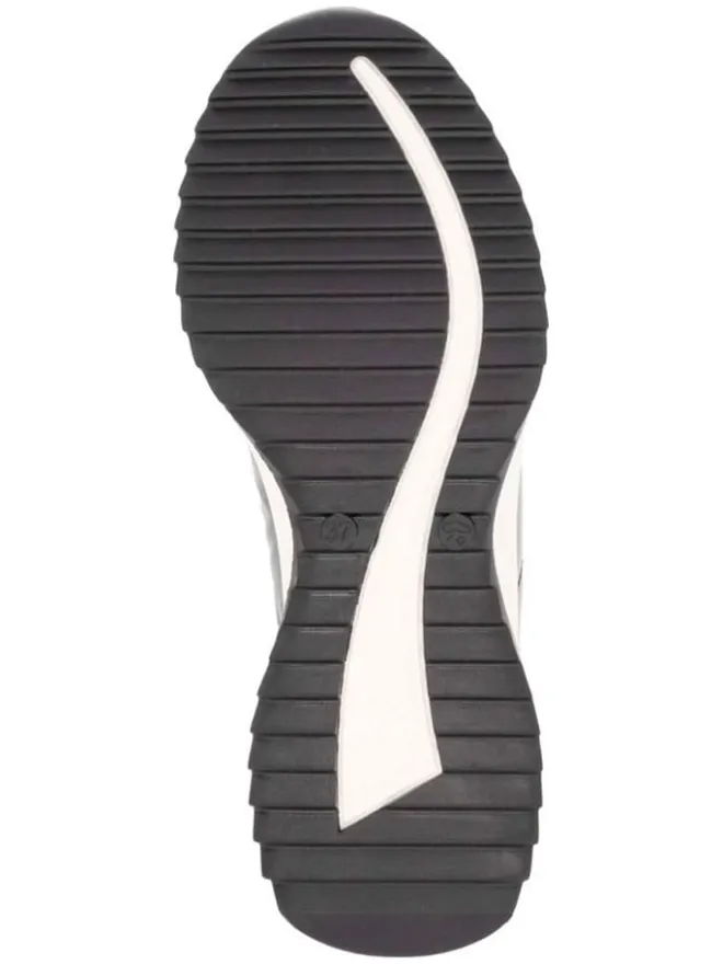 Sneakers in Schwarz/ Silber>rieker Discount