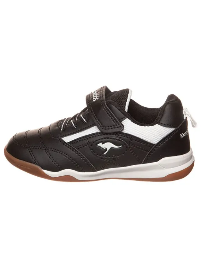 Kangaroos Outdoor- & Sportschuhe·Trainings- & Sportschuhe^Sneakers in Schwarz/ Weiß