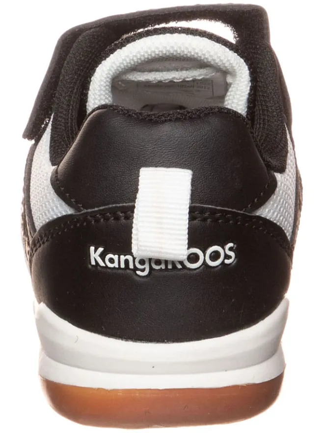 Kangaroos Outdoor- & Sportschuhe·Trainings- & Sportschuhe^Sneakers in Schwarz/ Weiß