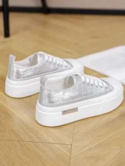 Sixth Sens Sneakers^Sneakers in Silber/ Weiß