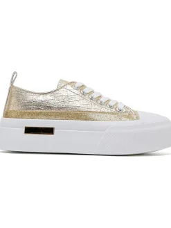 Sixth Sens Sneakers^Sneakers in Weiß/ Gold