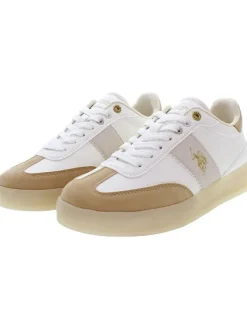 U.S. Polo Assn. Sneakers^Sneakers in Weiß/ Hellbraun