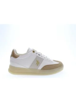 U.S. Polo Assn. Sneakers^Sneakers in Weiß/ Hellbraun