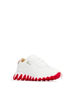 christian louboutin Sneakers^Sneakers in weiß mit roten Zacken