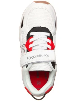 Sneakers in Weiß/ Rot><noscript><img width=