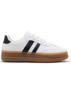 Foreverfolie Sneakers^Sneakers in Weiß/ Schwarz