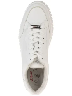 Sneakers in Weiß/ Silber><noscript><img width=