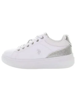 U.S. Polo Assn. Sneakers^Sneakers in Weiß/ Silber