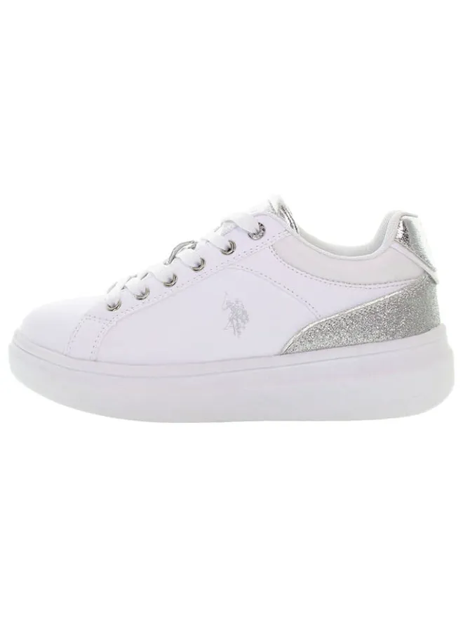 U.S. Polo Assn. Sneakers^Sneakers in Weiß/ Silber