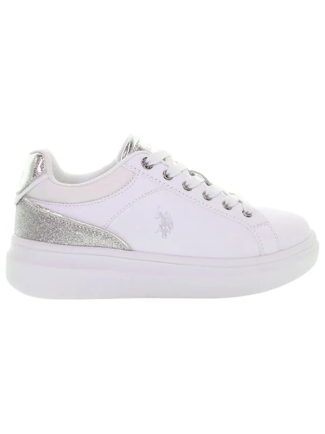 U.S. Polo Assn. Sneakers^Sneakers in Weiß/ Silber