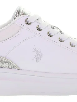 U.S. Polo Assn. Sneakers^Sneakers in Weiß/ Silber