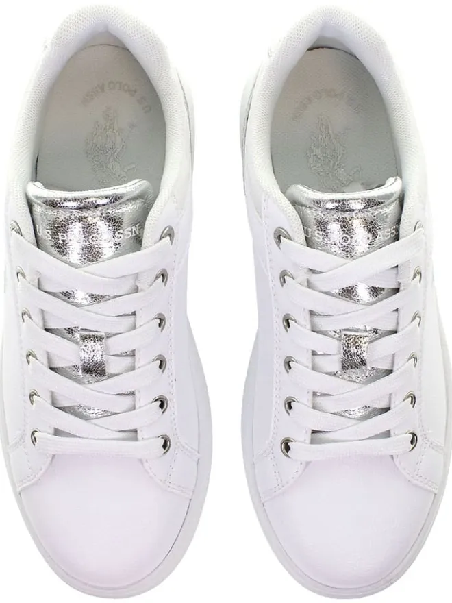 U.S. Polo Assn. Sneakers^Sneakers in Weiß/ Silber