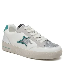 Sneakers in Weiß/ Silber>Sixth Sens Online