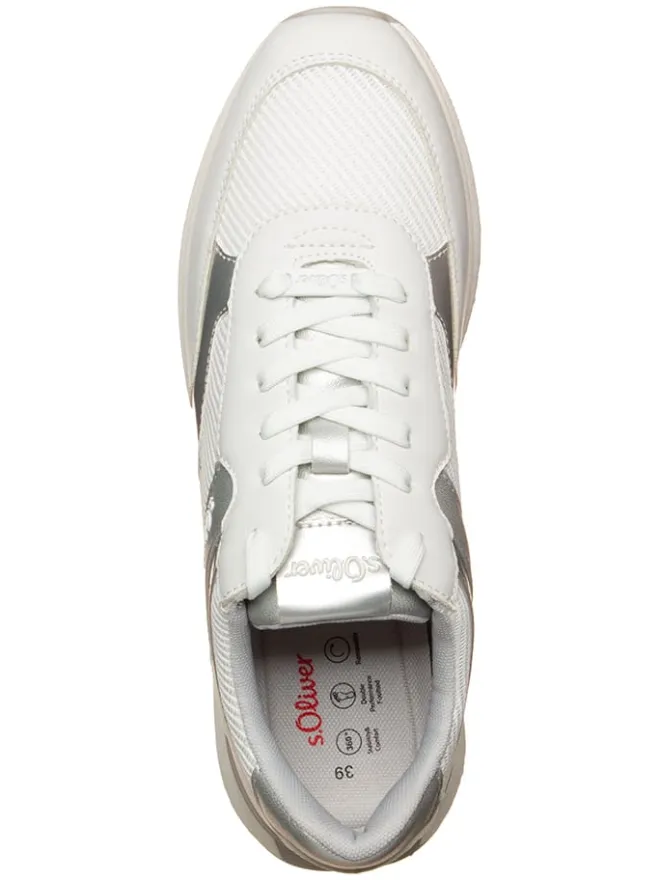 Sneakers in Weiß/ Silber>s.Oliver Online
