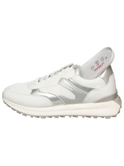 Sneakers in Weiß/ Silber><noscript><img width=
