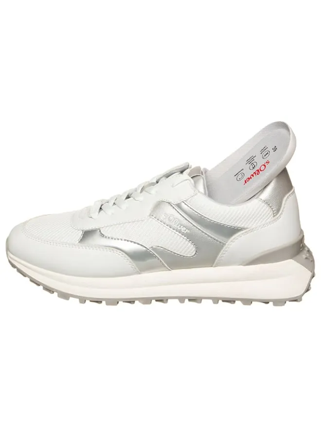 Sneakers in Weiß/ Silber>s.Oliver Online