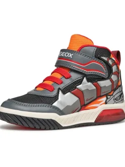 Sneakers "Inek" in Grau/ Rot>Geox New