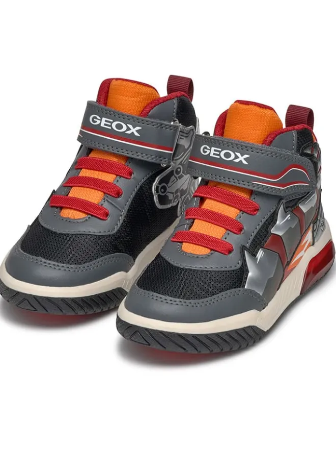 Sneakers "Inek" in Grau/ Rot>Geox New
