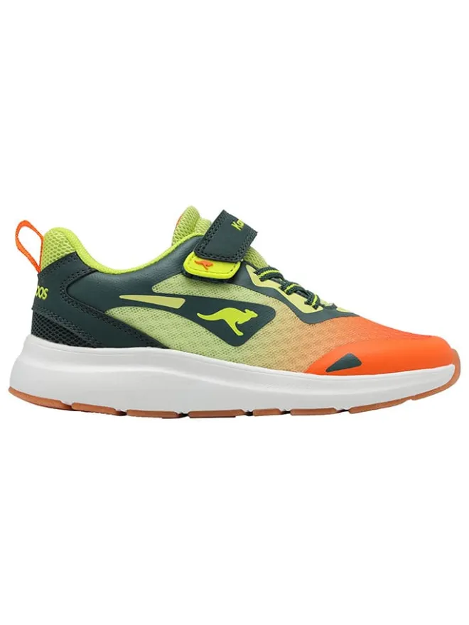 Kangaroos Sneakers·Sneakers Low^Sneakers "KB-Pang EV" in Grün/ Gelb/ Orange