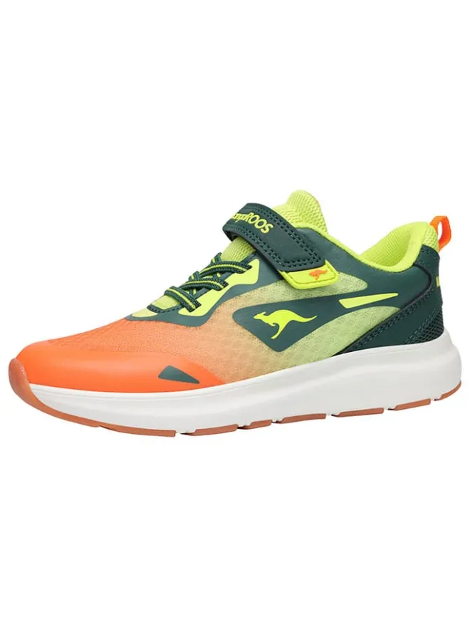 Kangaroos Sneakers·Sneakers Low^Sneakers "KB-Pang EV" in Grün/ Gelb/ Orange