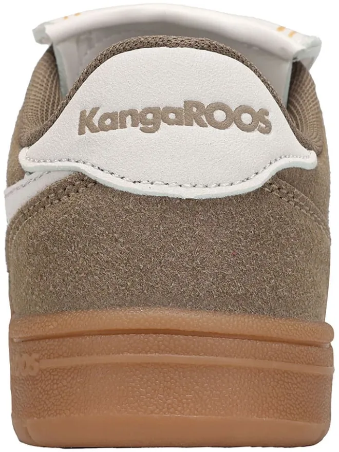 Kangaroos Sneakers·Sneakers Low^Sneakers "K-CA Bam Flap SD" in Hellbraun/ Weiß