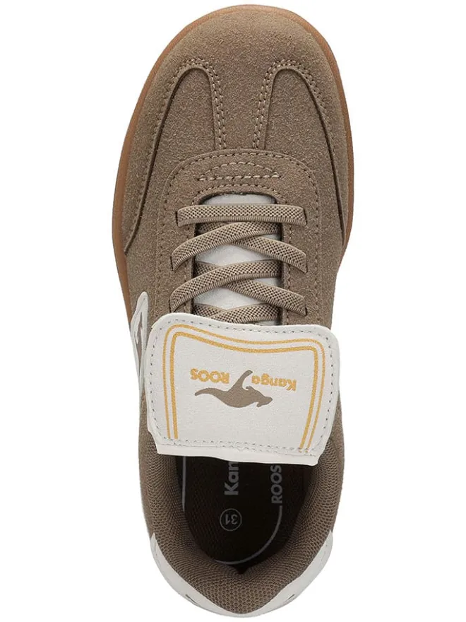 Kangaroos Sneakers·Sneakers Low^Sneakers "K-CA Bam Flap SD" in Hellbraun/ Weiß