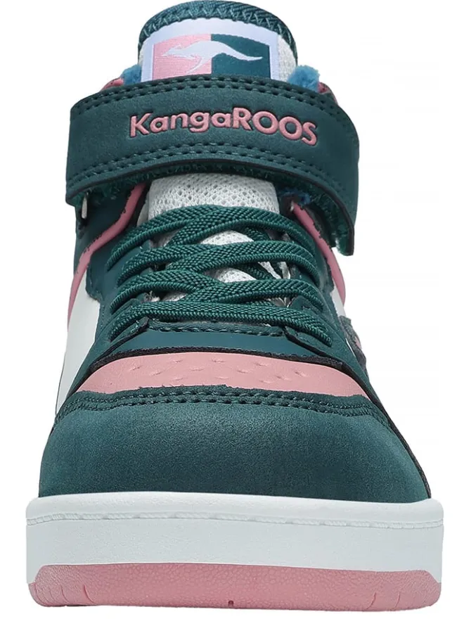 Kangaroos Sneakers·Sneakers High^Sneakers "K-CP Rim Mid EV" in Rosa/ Dunkelgrün