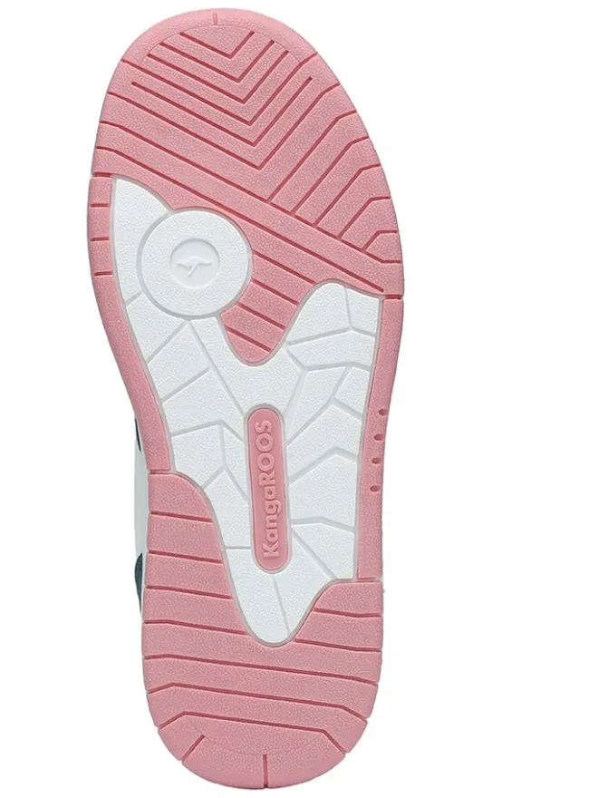 Kangaroos Sneakers·Sneakers High^Sneakers "K-CP Rim Mid EV" in Rosa/ Dunkelgrün