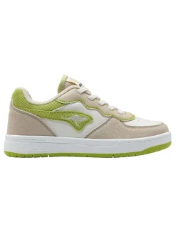 Kangaroos Schnürschuhe^Sneakers "K-CP Tipin OS" in Beige/Hellgrün