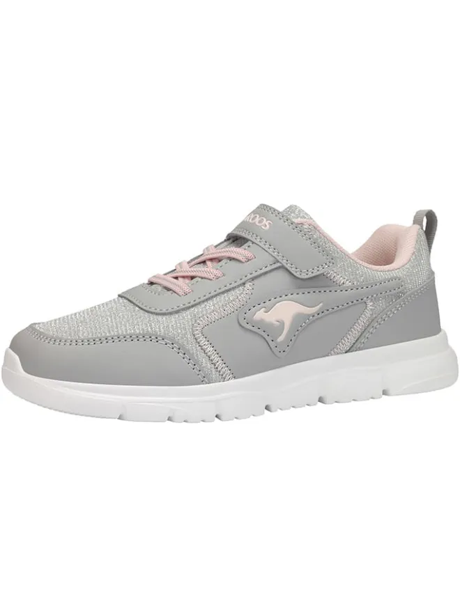 Kangaroos Sneakers·Sneakers Low^Sneakers "K-ETK Zig EV" in Grau/ Rosa