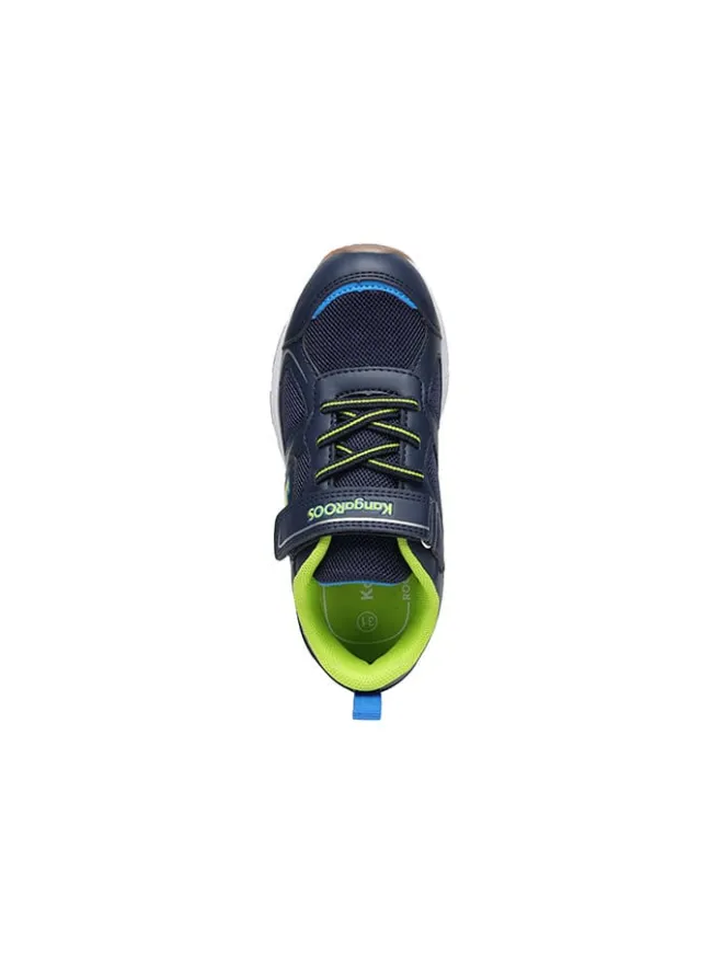 Kangaroos Sneakers·Sneakers Low^Sneakers "K-Ni Roug EV" in Dunkelblau/ Grün