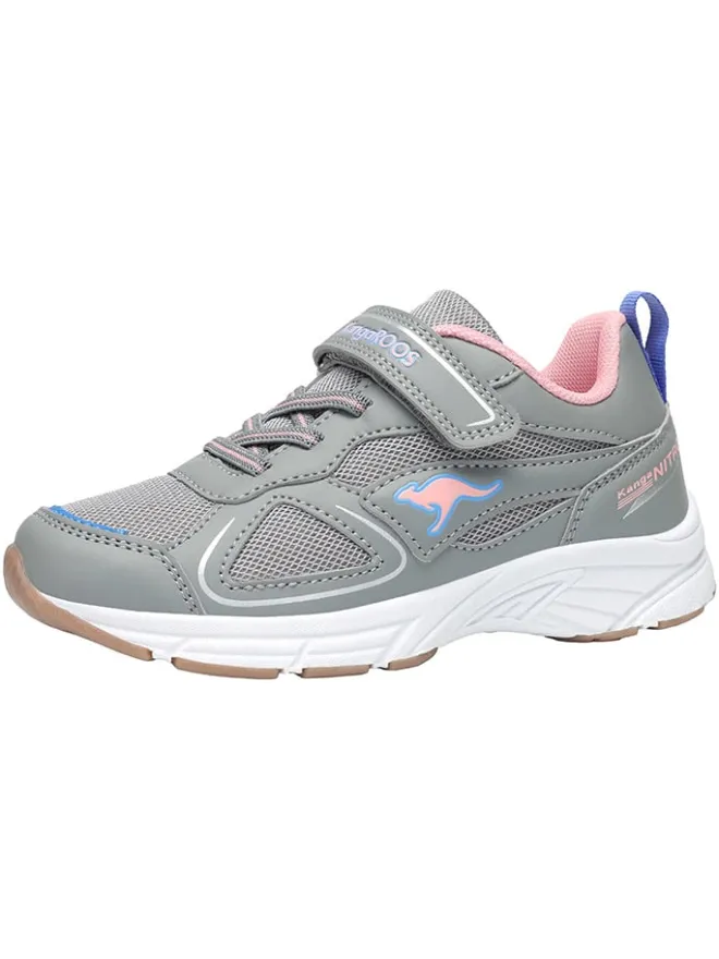Kangaroos Sneakers·Sneakers Low^Sneakers "K-Ni Roug EV" in Grau/ Rosa/ Hellblau