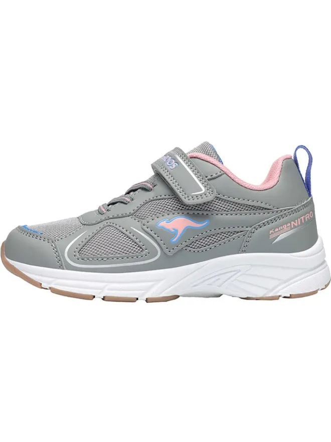 Kangaroos Sneakers·Sneakers Low^Sneakers "K-Ni Roug EV" in Grau/ Rosa/ Hellblau